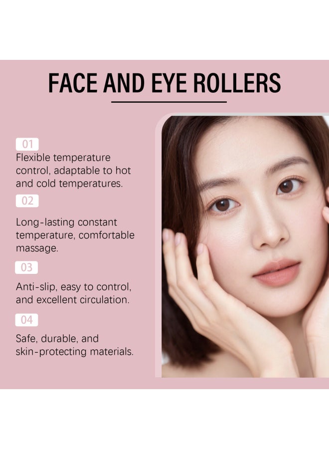 EOHOE Facial Roller Massager, Daily Portable Dual-use Cold And Hot Massager For Delicate Facial Skin Care - Image 4