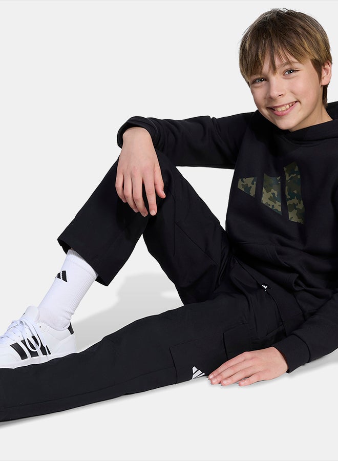 Adidas هودي جرافيك كامو للأطفال - Image 3