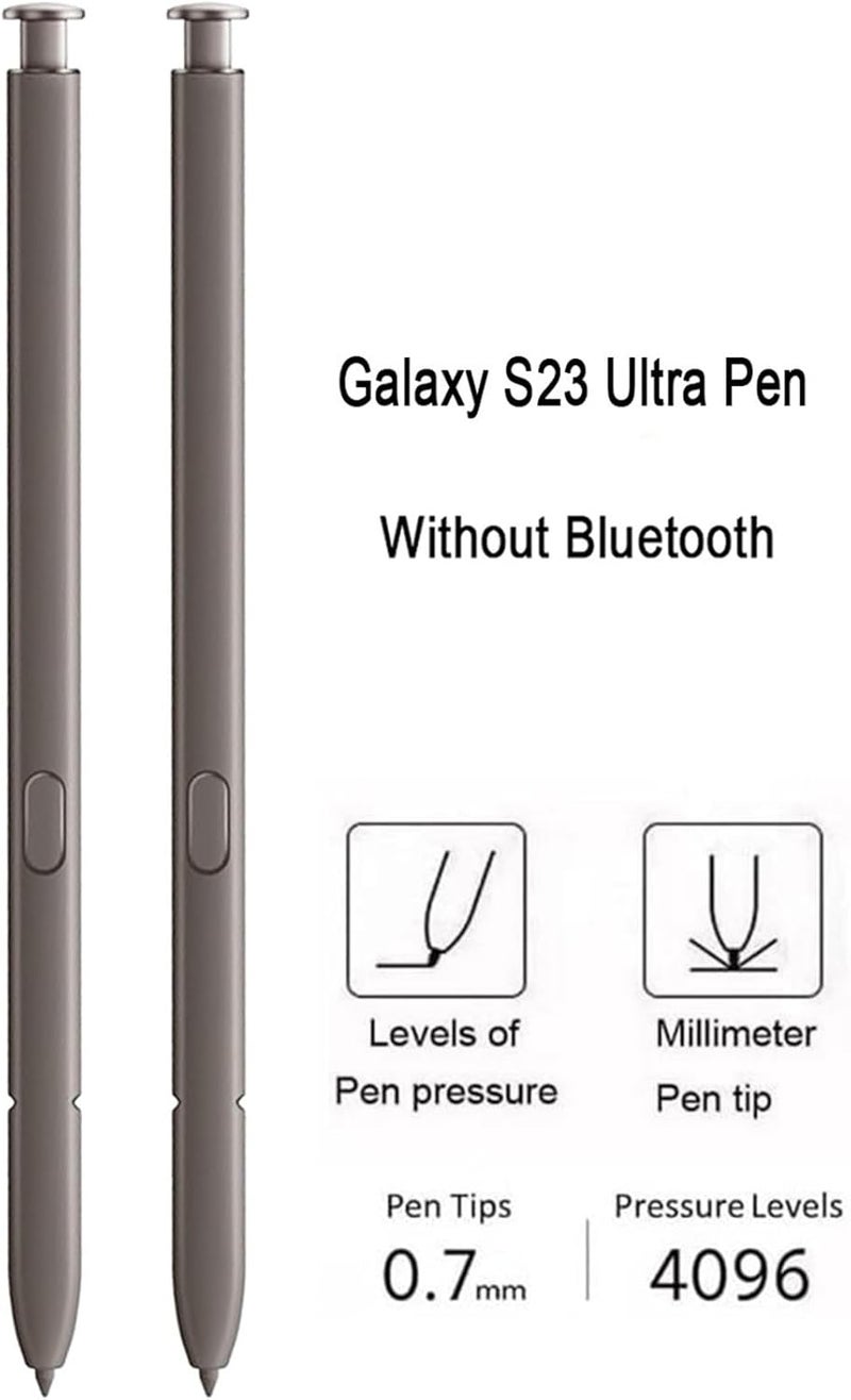 Befzygwk 2 Pcs Galaxy S24 Ultra Pen Replacement for Samsung Galaxy S24 Ultra 5G Touch Stylus Pen, Galaxy S24 S Pen Without Bluetooth Replacement Tips/Nibs (Violet) - Image 3