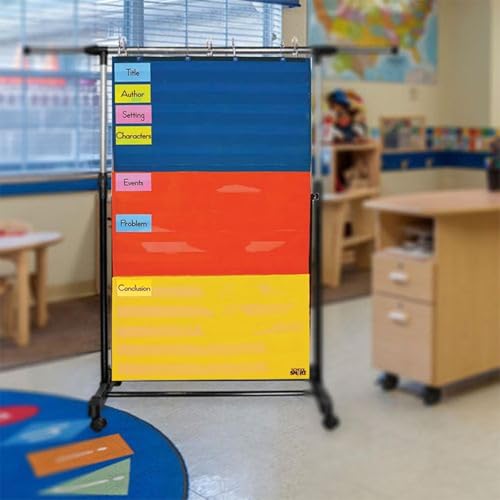 School Smart Adjustable Pocket Chart, 60 x 34 Inches - Image 2
