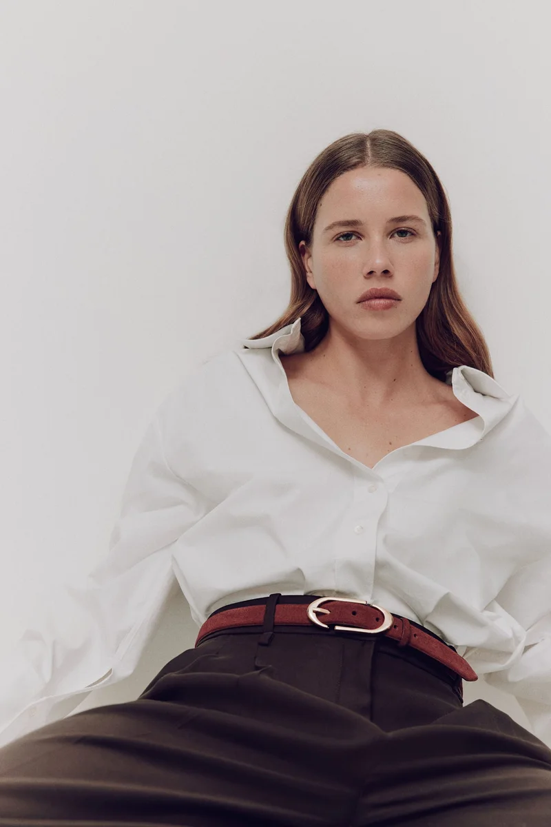 اتش اند ام حزام من الجلد