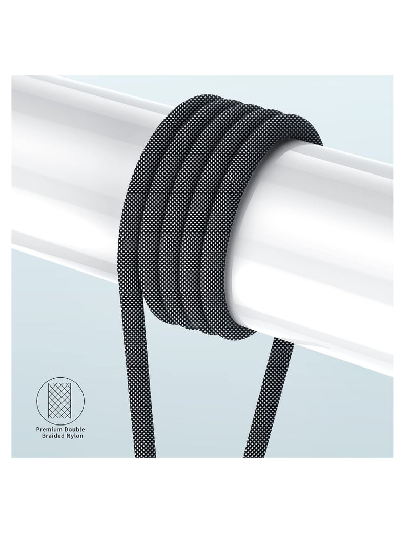 SYOSI، كابل USB C إلى USB C PD65W مع رأسي شفط مغناطيسيين، كابل شحن سريع 5 أمبير لأجهزة iPhone، كابل Type C لأجهزة Samsung، لأجهزة Android، كابلات نقل الملفات عالية السرعة - Image 3