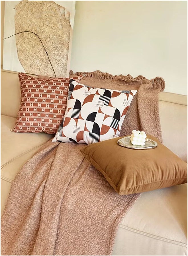 رات سو أغطية وسادة مجموعة من 4 ، رمي غطاء وسادة ، ميلارد نمط - Image 5