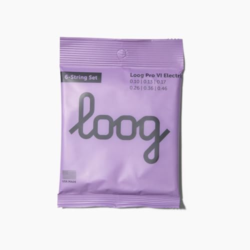 Loog Guitar Strings Silver Pro VI Electric - Image 1