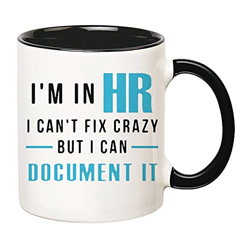 Fonhark Bone China Mug, Funny HR, 11 Oz Novelty Coffee/Tea Cup/Mug for Human Resource Manager, Director, Office Gift - Image 2