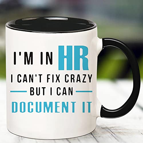 Fonhark Bone China Mug, Funny HR, 11 Oz Novelty Coffee/Tea Cup/Mug for Human Resource Manager, Director, Office Gift - Image 3