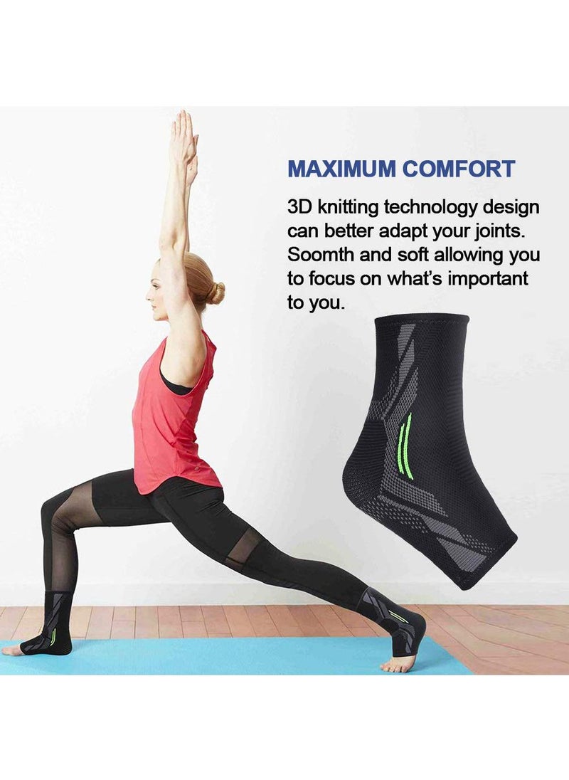 Ankle Brace Compression Support Sleeve - Joint Pain Relief, Injury Recovery, Plantar Fasciitis Socks - Men & Women - pzsku/Z2ED9F9FE8C879A0A251CZ/45/_/1713522421/a21f8b78-308a-4e02-b2a2-427397dc4b9a