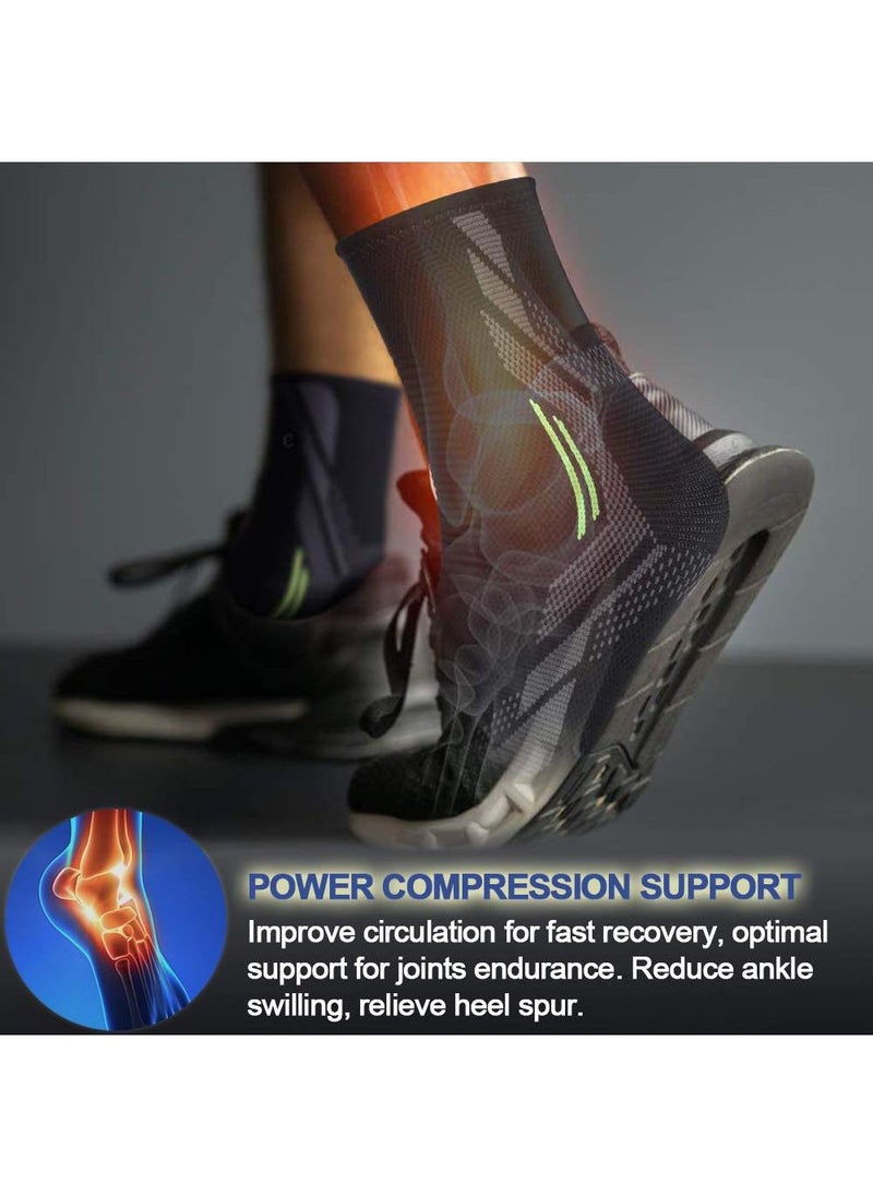 Ankle Brace Compression Support Sleeve - Joint Pain Relief, Injury Recovery, Plantar Fasciitis Socks - Men & Women - pzsku/Z2ED9F9FE8C879A0A251CZ/45/_/1713522475/d18e25a5-0cb7-4444-8b2d-e50b5d85838a