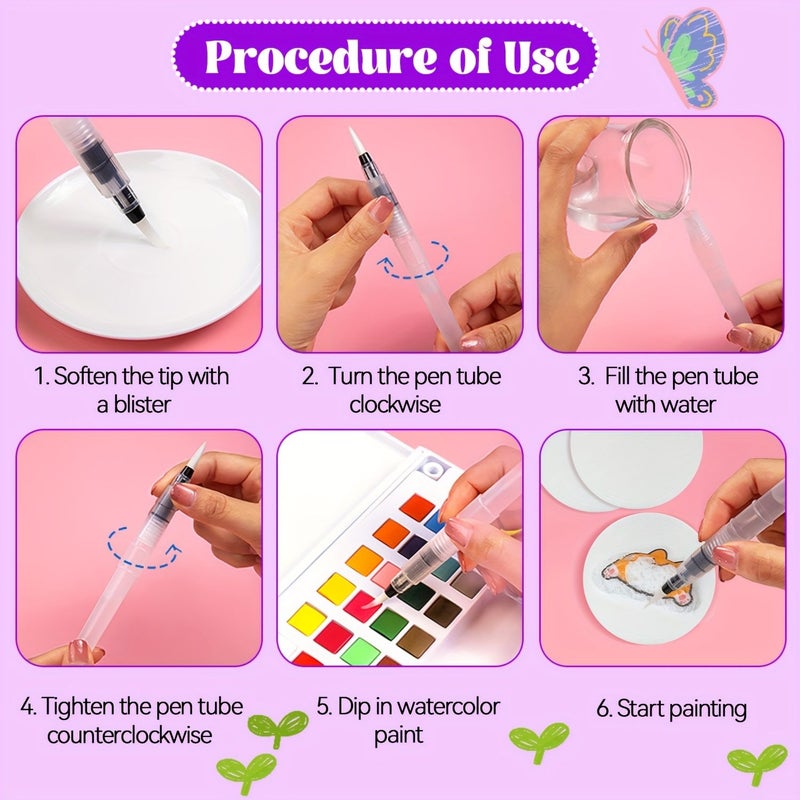 Heart And Round 3D Textured Drawing Paper Non Toxic Raised Edges Compatible Watercolor Markers Pencils - Image 4