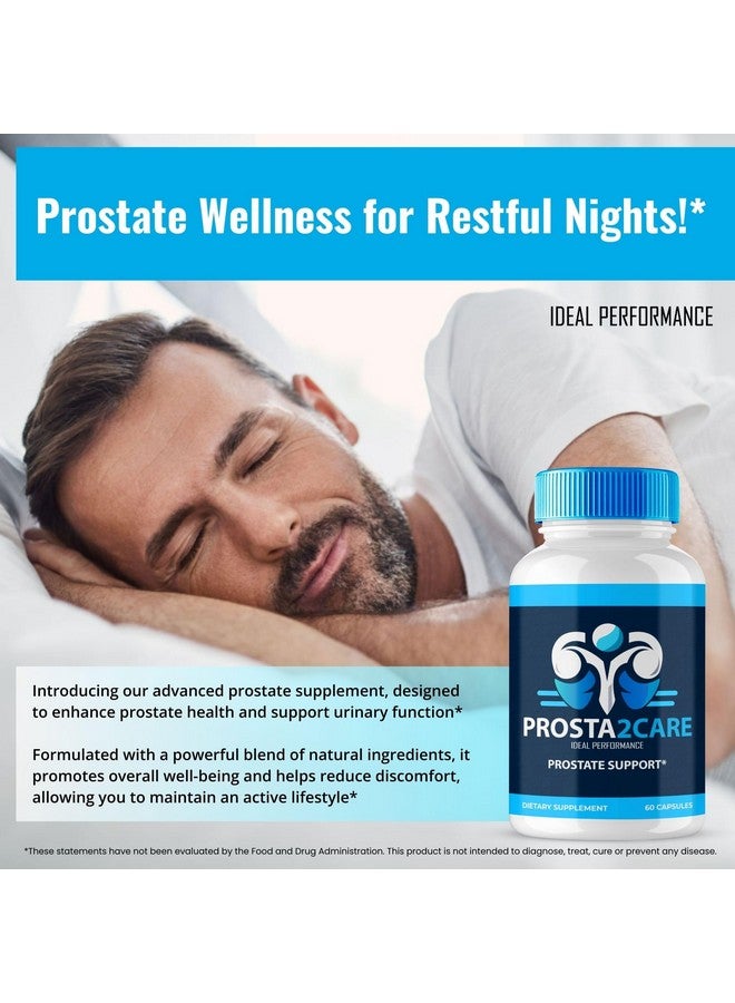 IDEAL PERFORMANCE Prosta2Care for Men Capsules, Prosta 2 Care Prostate Health Supplement Pills - Maximum Strength, Prosta 2Care Premium Prostate Support Formula All Natural, Prosta2 Care Pills Reviews (5 Pack)  - Image 4