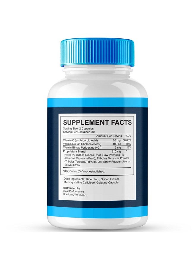 IDEAL PERFORMANCE Prosta2Care for Men Capsules, Prosta 2 Care Prostate Health Supplement Pills - Maximum Strength, Prosta 2Care Premium Prostate Support Formula All Natural, Prosta2 Care Pills Reviews (5 Pack)  - Image 2