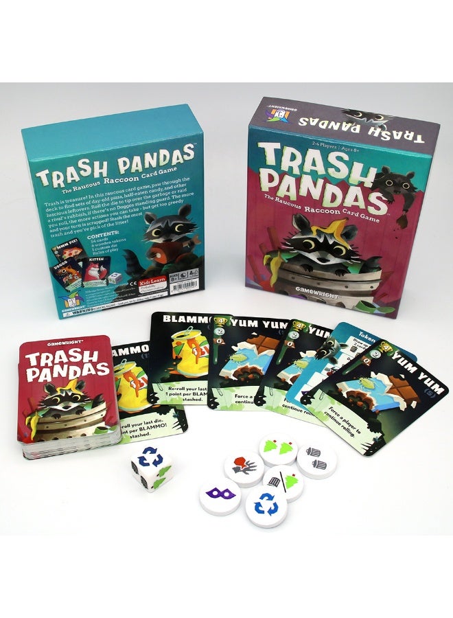 NIBEMINENT Trash Panda Family Reunion Birthday Party Parent-Child Strategy Game - Image 2