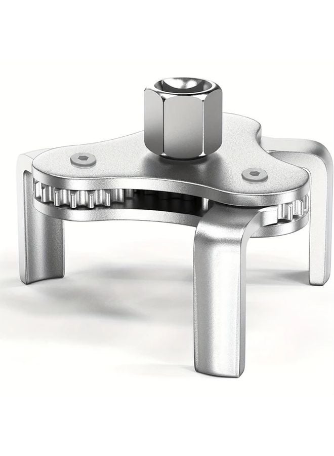 Universal Adjustable Oil Filter Wrench Set Three Clamp Removal Tool 2 1 2 to 4 5 Inch - Image 1