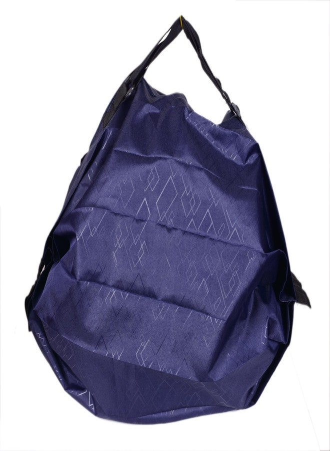 SuneshCreation Sunesh Creation Folding Travel Duffle Bag Expandable Folding Travel Bag Lightweight Waterproof Carry Bag Weekender Overnight Luggage Bag Foldable Travel Bag Tote Lightweight Folding Bag - Blue - Image 2