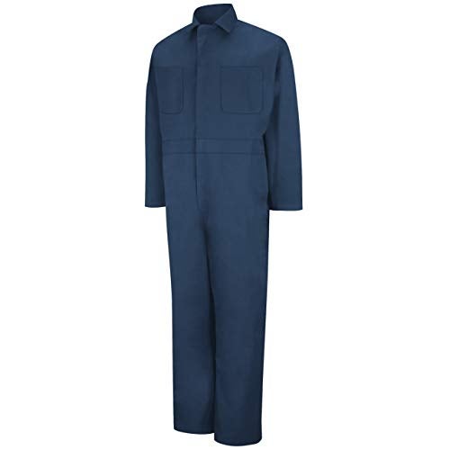 Red Kap Men's Twill Action Back Coverall, Navy, 42 - Image 4