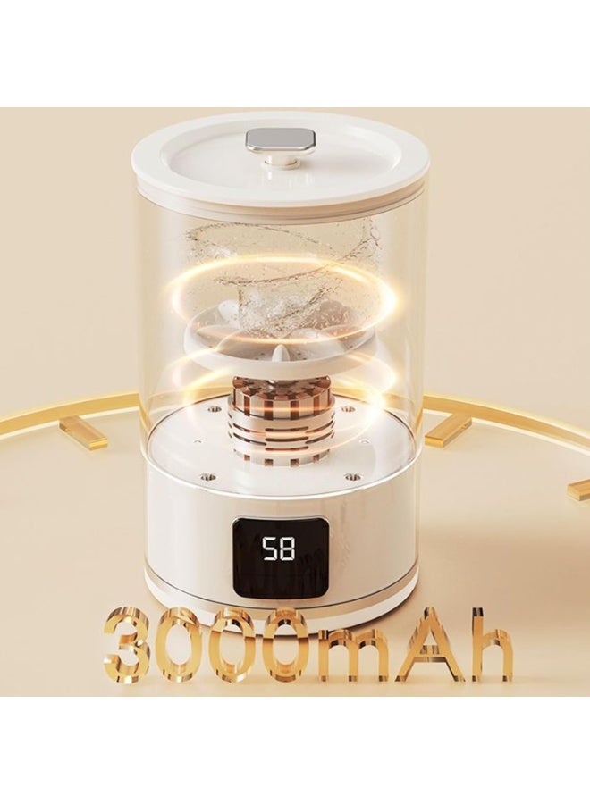 YelaJoy Portable Washing Machine 15W Cordless Mini Washer – Compact & Rechargeable for Underwear, Socks, Baby Clothes | Perfect for Travel, Camping, Dorms & RVs - Image 3