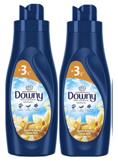 Downy Vanilla & Musk Fabric Conditioner, 2 x 1 Litre  - Image 1