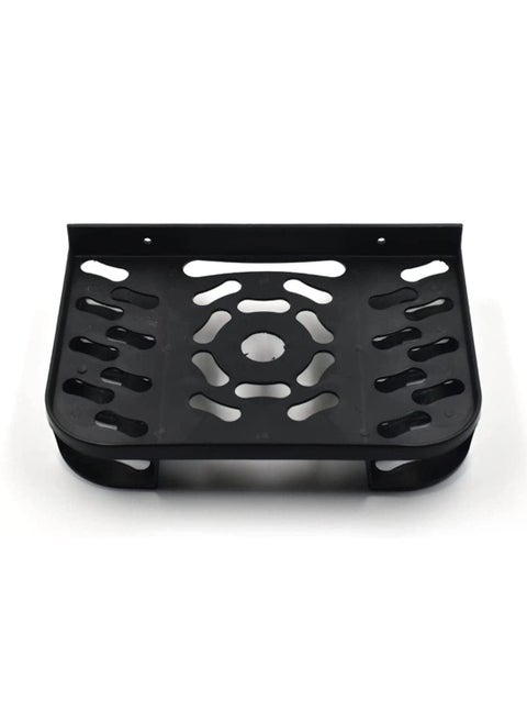 Dipam Enterprise Set up Box Stand with Remote Holder Stand Wall Mount Plastic Unbrackable Set Top Box Stand WiFi Router Stand Wall Shelves Holder