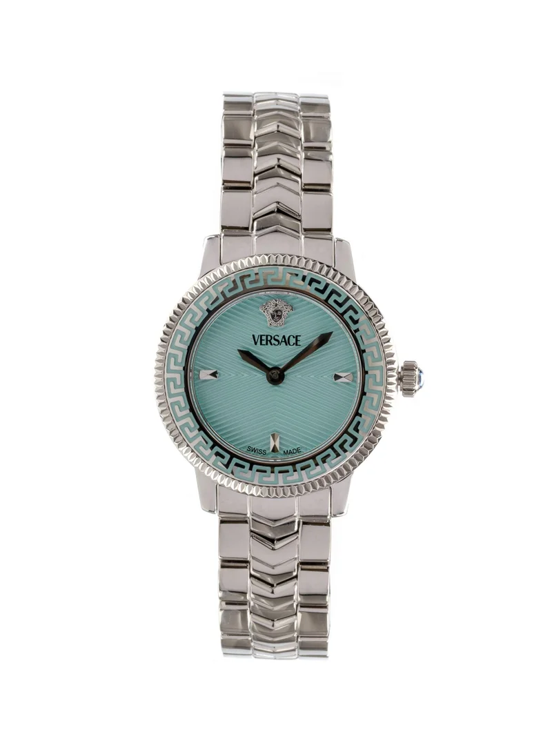 VERSACE V-Icon Quartz Green Dial Watch