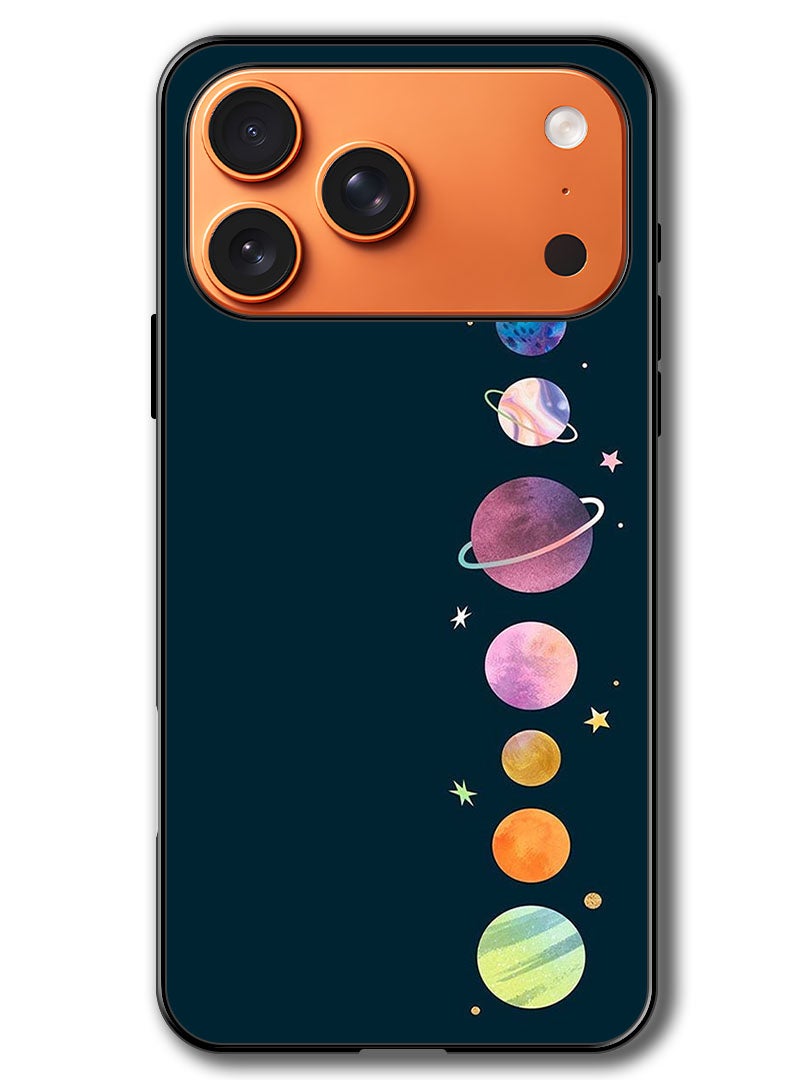 Theodor Case Compatible with Apple iPhone 17 Pro Max 6.9 Inch Protection Shockproof Bumper Cover Space - Image 1