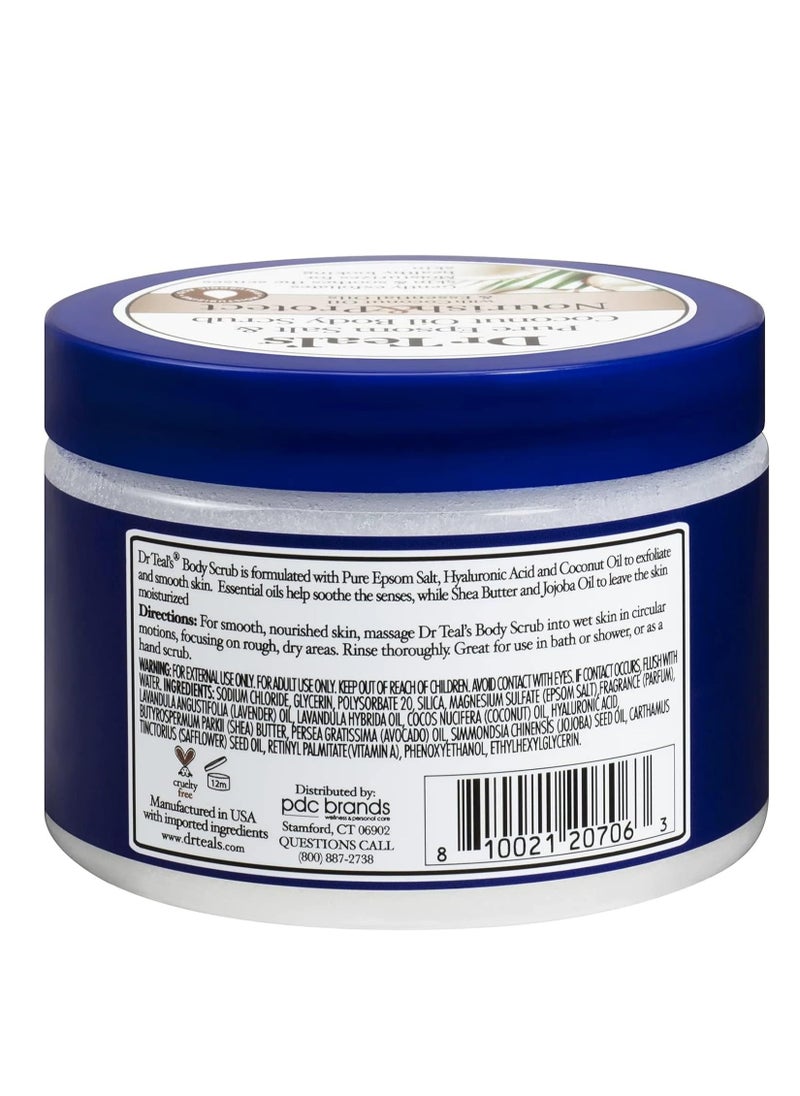 Dr Teal's Dr Teal's Epsom Salt Body Scrub Coconut Oil 454g  - Image 2