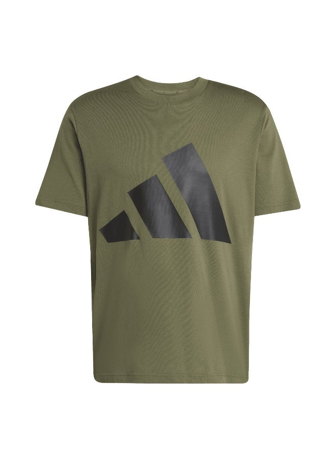 Adidas essentials big logo single men graphic t-shirt - Image 2