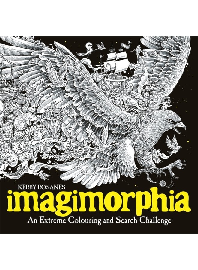 Imagimorphia An Extreme Colouring and Search Challenge - Paperback