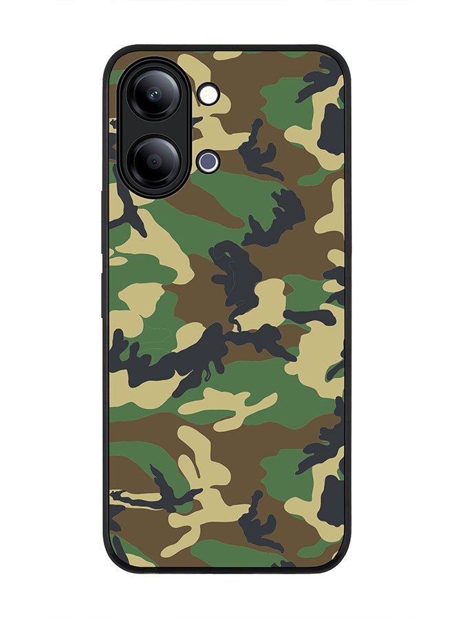 Stylizedd For vivo Y21 / Y11 Case,Slim fit Camera Protection, Shockproof Thin Phone cover  - Jungle Camo - Image 1