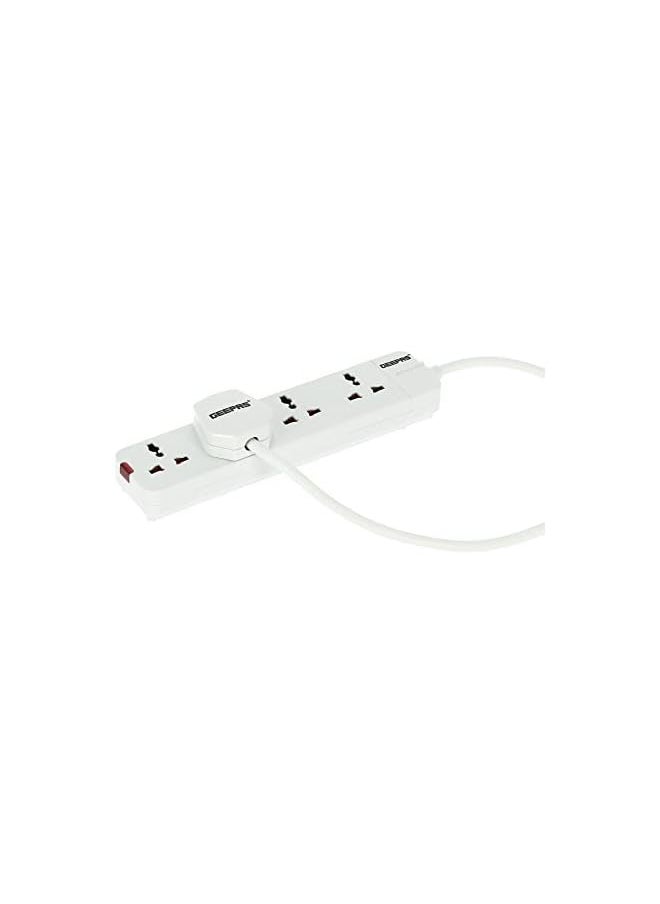 GEEPAS Geepas 4 Way Extension Socket 13A - Extension Strip With Led Indicators | Child Safe |Extra Long Cord with Over Current Protected | Ideal For All Electronic Devices  - Image 3