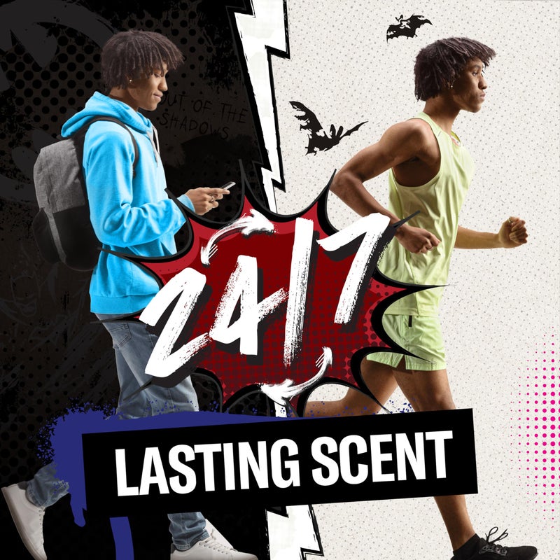 Old Spice Body Wash for Men, Batman: Dark Night, 3X Defense, 24/7 Shower Fresh with Lasting Scent, Cleansing 2-in-1 Body & Face Wash, Smell Like a Hero, Black Cherry and Nightfall Scent, 24 oz - Image 5