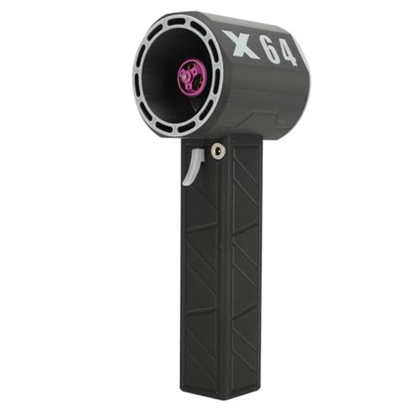 Car drying application, black ABS plastic, black, 8000mAh battery with 180000 RPM turbofan and stepless speed control - Image 1