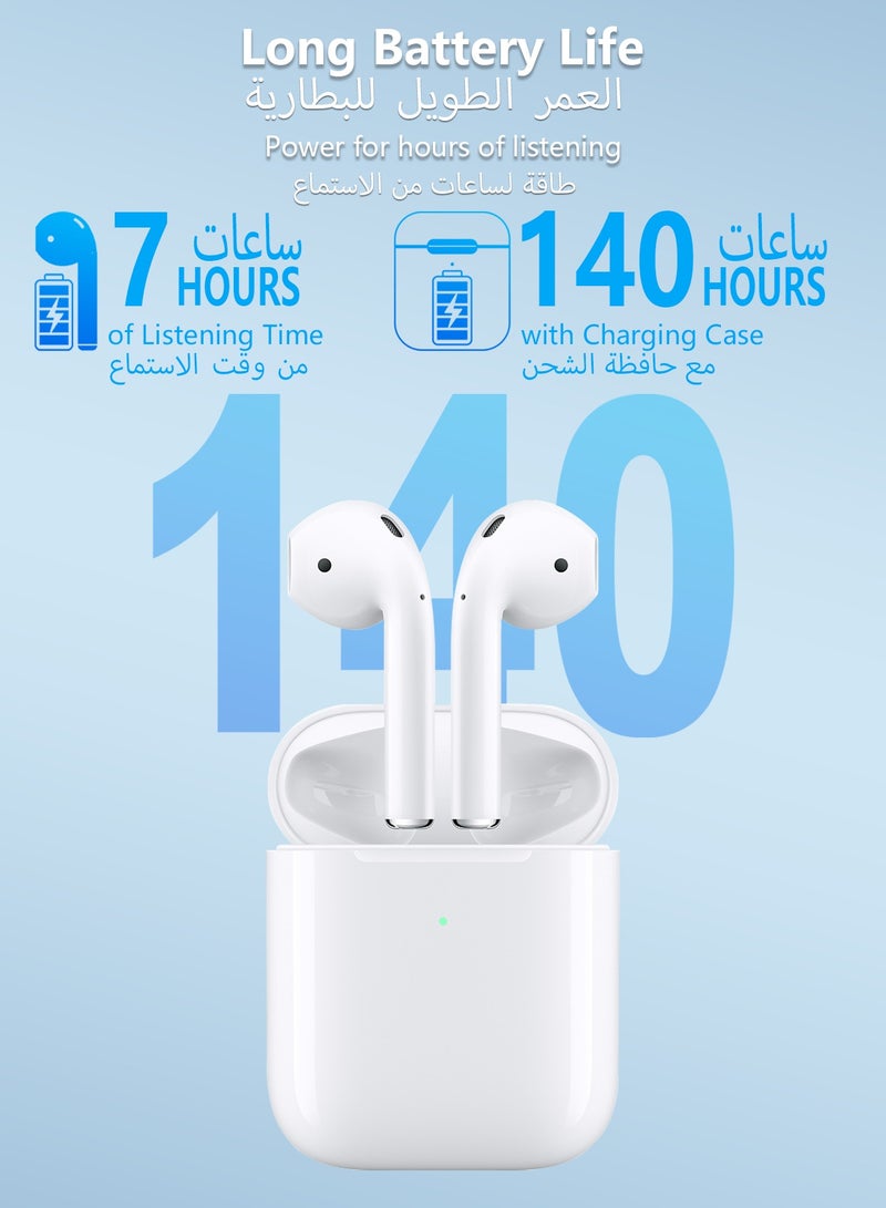 DUDAO U2S Wireless Earbuds,TWS In-Ear Earphones, Bluetooth Headphones 5.3, Premium Sound and Touch Control, Type-C Charging Port - Image 2