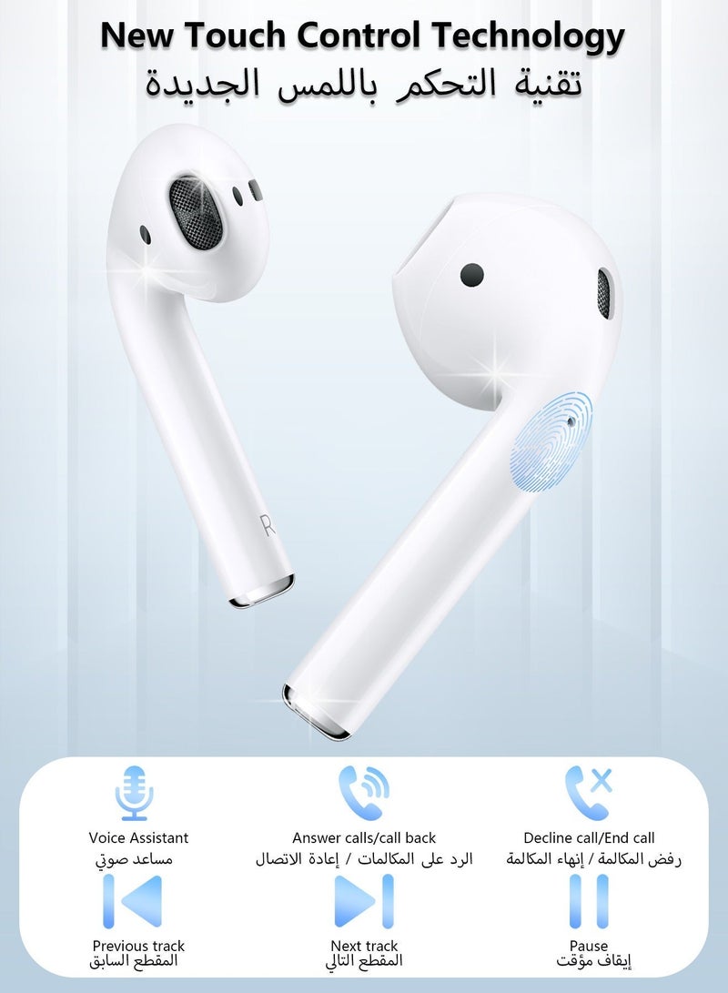 دوداو U2S TWS سماعات بلوتوث سماعة لاسلكية ، سماعة بلوتوث 5.3 ، صوت عالي الجودة والاتصال السريع - Image 2