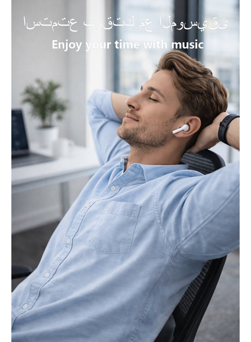 دوداو U2S TWS سماعات بلوتوث سماعة لاسلكية ، سماعة بلوتوث 5.3 ، صوت عالي الجودة والاتصال السريع - Image 3