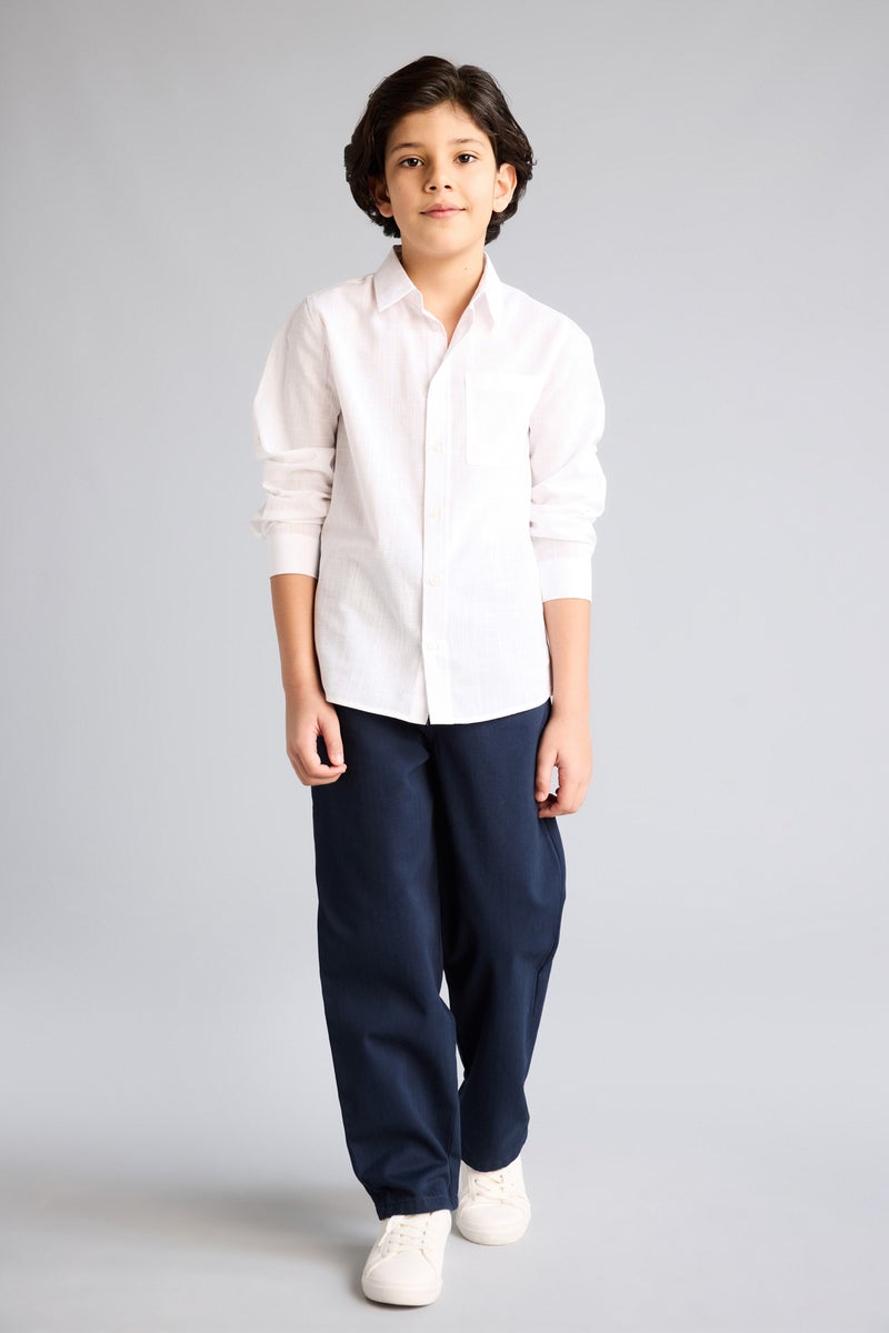 ديفاكتو بنطلون اولادي قصة فضفاضة جبردين برجل عادية - Image 2