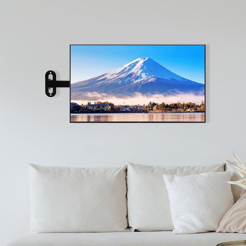 GALPADA Computer Wall Mount and Tv Frame Bracket Adjustable Swivel Monitor Holder for 14-27 Inch Screens, Fixed No-Drill Computer and Tv Wall Bracket for Home and Office Use - Image 5