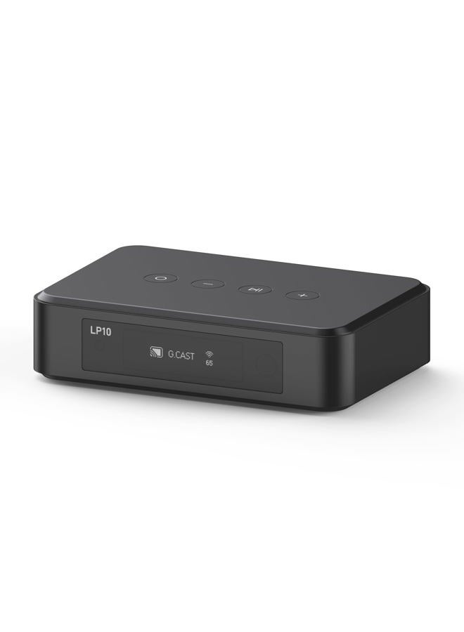 Arylic LP10 Wireless Music Streamer, Supports AirPlay 2, Google Cast, Apple Home and Spotify & Tidal Connect Multiple Streaming Options, 5G WiFi and Bluetooth Preamp with App, Remote Control - Image 1