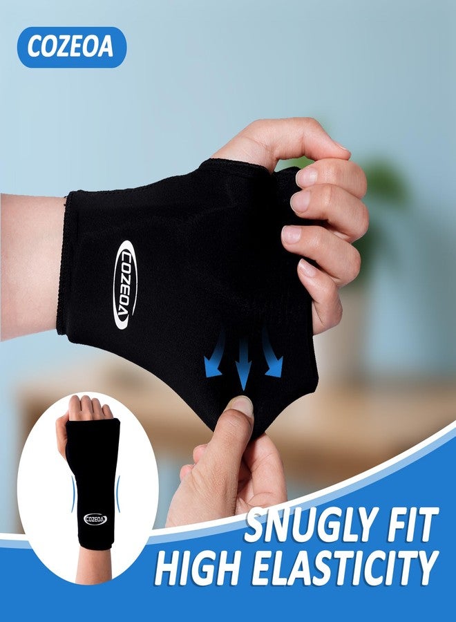 Cozeoa Wearable Thumb Wrist Ice Pack for Pain Relief, Reusable Soft Gel Ice Pack, for Injuries Surgery Recovery Hot Cold Compress Therapy for Carpal Tunnel Tendonitis Swelling Arthritis - Image 3