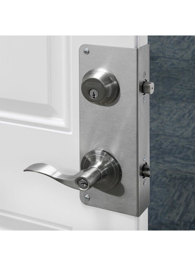 Defender Security PRIME-LINE Defender Security U 10546 Door Guard, 5-1/2-Inch, 2-3/4-Inch By 1-3/4-Inch, Stainless - Image 4