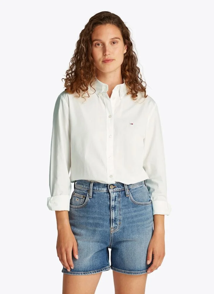 TOMMY JEANS Oversized Button Down Shirt