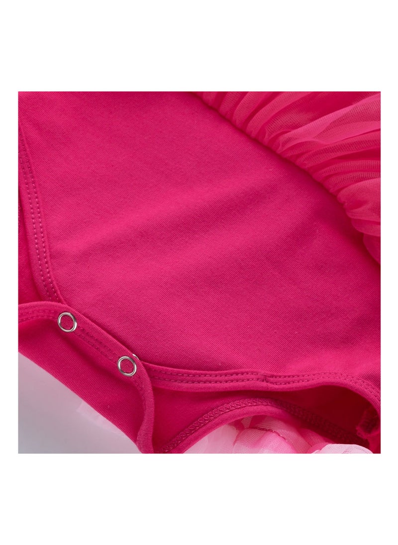 We Happy Baby Girl Princess Tutu Dress - Hot Pink  - Image 5