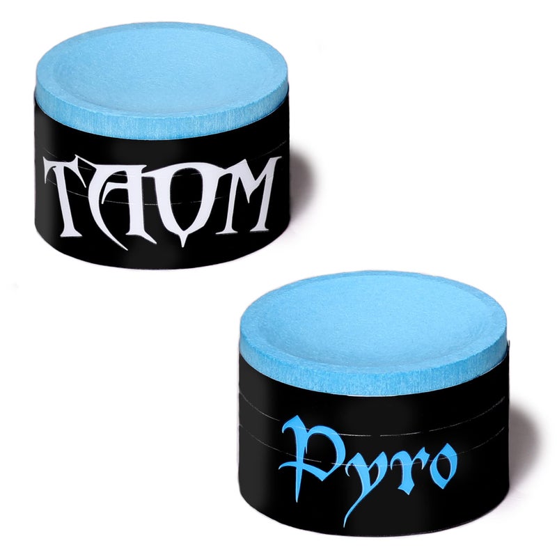 Taom Canada Taom Pyro Billiard Pool Cue Premium Chalk Blue - Image 3