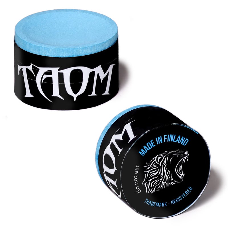 Taom Canada Taom Pyro Billiard Pool Cue Premium Chalk Blue - Image 5