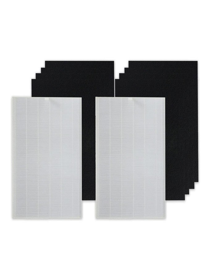 PUREBURG فلتر بديل من بيوربيرغ متوافق مع أجهزة تنقية الهواء وينكس بلازما ويف P150 وB151 C545، فلتر C وS، H13 HEPA كربون نشط 2+8 - Image 1