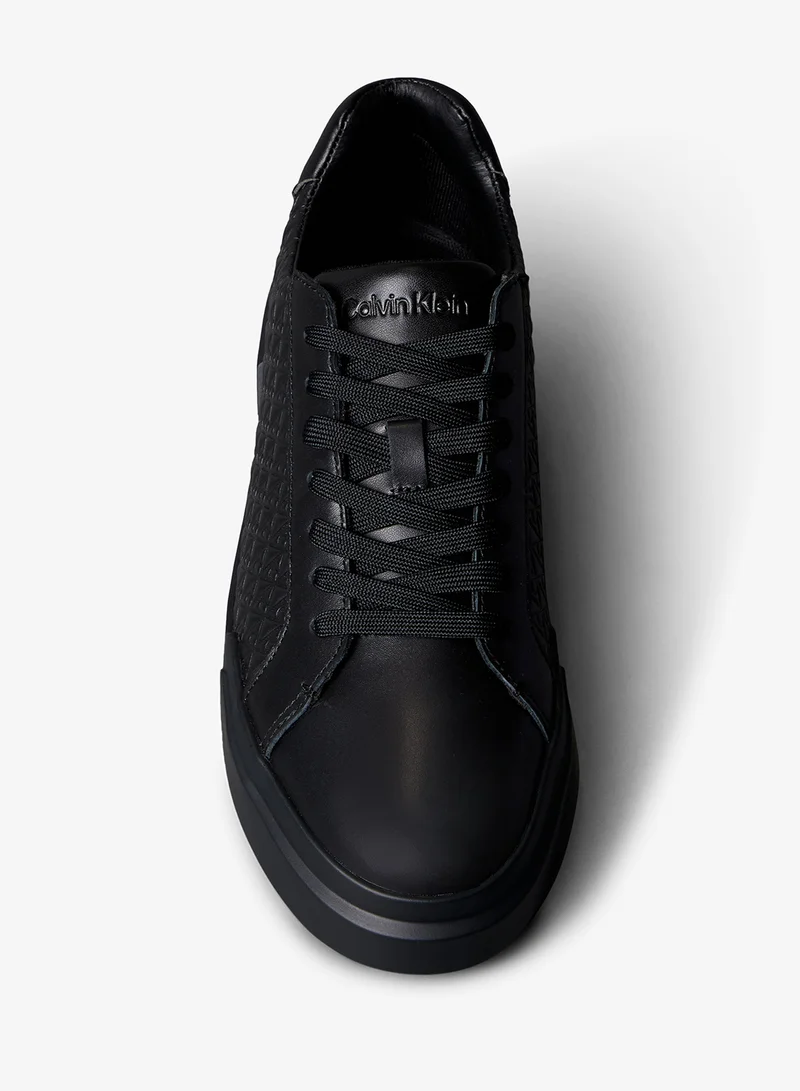 Calvin Klein Jeans Faux Leather Sneakers