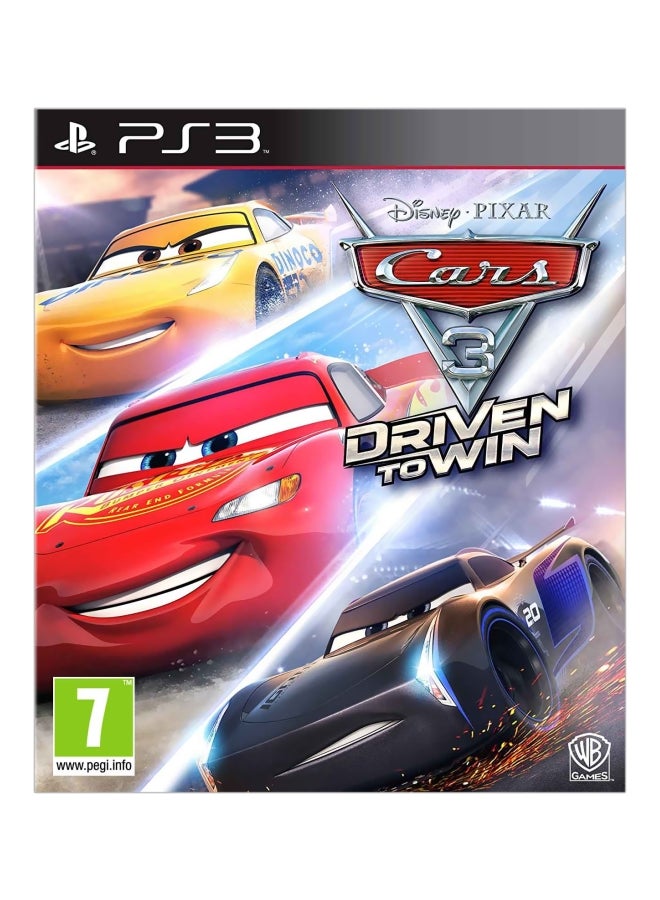 WB Games Cars 3 : Driven To Win (Intl Version) - Racing - playstation_3_ps3 - Image 1