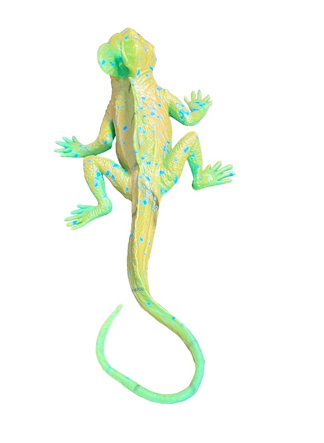 macmerise Galaxy Realistic Water Running Basilisk Lizard Toy Figure Multicolor - Image 5