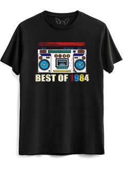 Alfa Tshirt Vintage 1984 Best Of Tape Black Tshirt  - Image 1