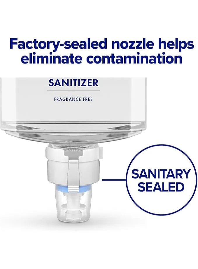 Purell Advanced Hand Sanitizer Gel, Clean Scent, 1200 Ml Refill for Es6 Automatic Hand Sanitizer Dispenser (Pack of 2) - Image 3