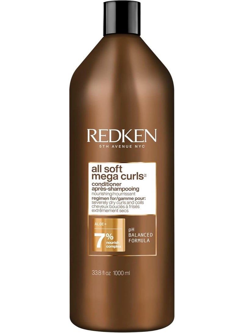 Redken All Soft Mega Curls Conditioner 1L